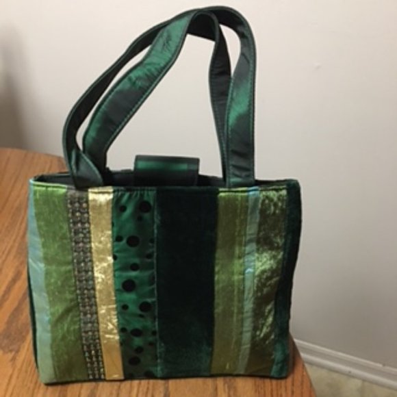 Vintage Bath & Body Works Purse  UNIQUE Fabrics - Picture 2 of 9